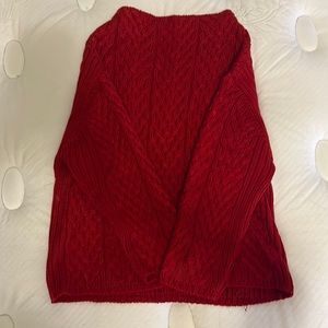 Zara knit red sweater worn few times!!